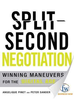 cover image of Split-Second Negotiation